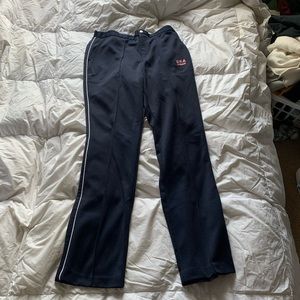 Navy Adidas USA track pants